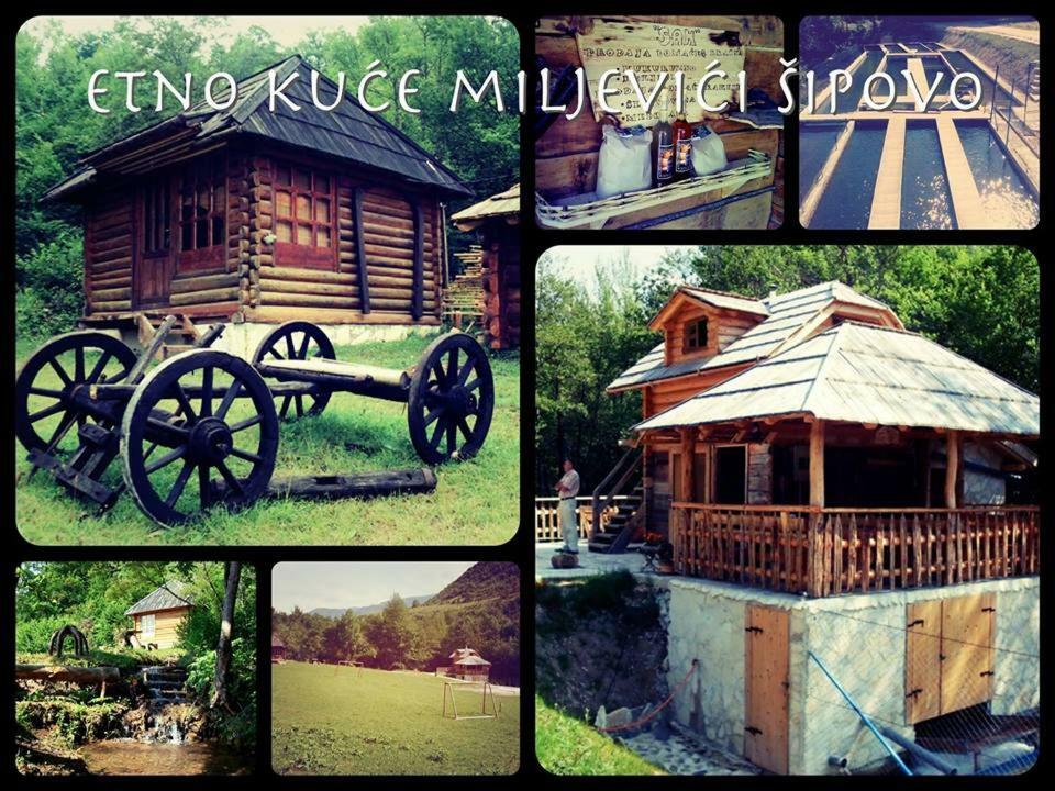 Etno Kuce Miljevic Hotel Sipovo Exterior photo